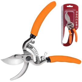 SKS 6 Tradition - Forged Secateurs - Pruning Shears & Rose Shears - Bypass Scissors - Cuts up to Diameter 20 mm