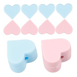 Operitacx 20St Pullover Nadelhut entfernbares doppelseitiges Klebeband Gesichtsband Haken hängend Aufhänger strickzubehör nadelstopper rutschfeste Nadelkappen Nadelspitzenabdeckungen Gummi