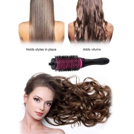 Peine redondo desmontable, conjunto de cepillo global con barriles desmontables Herramienta redonda para peinar 6 barriles 1 mango