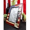 Western Stars USA Flag Fallen Soldier Boots Rifle Helmet Picture
