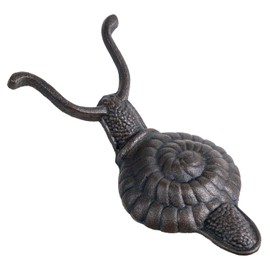 FARM IN Farmhouse Boot Jack Puller Rustic Shoe Jack Remover Heavy Duty Cast Iron for Home or Garden with Barn Snail Design