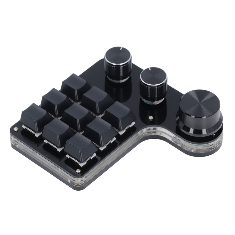 USB Mini Macro Mechanical Gaming Keyboard Programmable 9 Keys 3