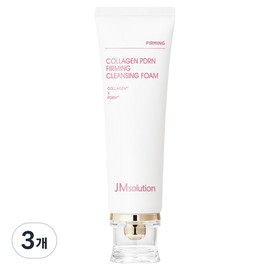 JM Solution Collagen PDRN Firming Cleansing Foam, 3 Pieces, 120ml / 제이엠솔루션 콜라겐 PDRN 퍼밍 클렌징 폼, 3개, 120ml