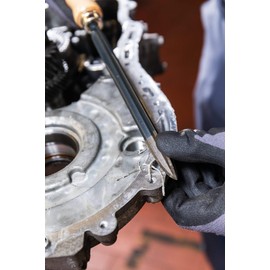 HAZET 821-2 Hollow Three-Square Scraper - Multi-Colour