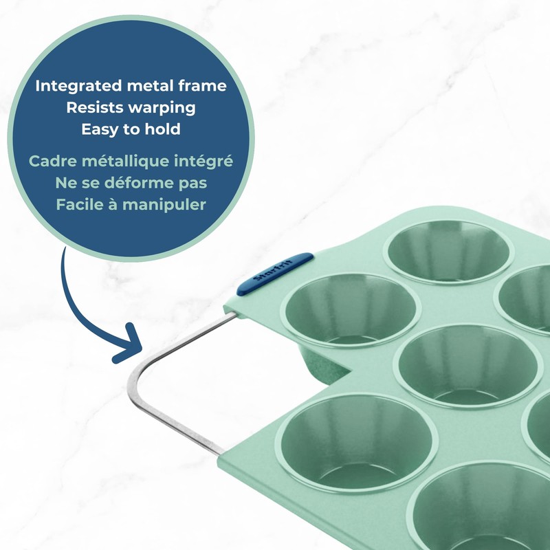 Starfrit Silicone Baking Pans - 24 Mini Muffins
