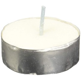 Candlelite 4231595 Candle-lite Unscented Tealight Bag, 50-Pack, White