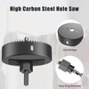 HYCHIKA Hole Saw Set with Case, 19 Pieces Hole Saw