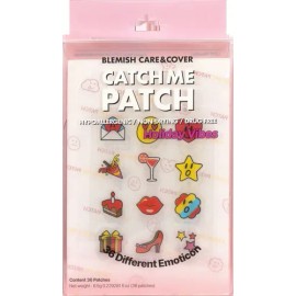 Parche Anti Acné Emoticon Holiday 36 Piezas Catch Me Patch