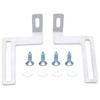2-Pack applies to Midea U-Shaped Air Conditioner Iron Window Brackets