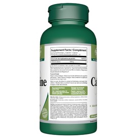 Vorst VORST Caffeine 180mg 120 Vegan Capsules | Caffeine Supplement Pills for Energy, Concentration, and Mental Health | 1 Bottle