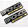 Bronco 2x NEW 92-96 Bro-nco EDDIE BAUER Fender Emblem Nameplate