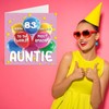 Stuff4 62nd Aunt Birthday Card -World's Most Amazing Aunt -