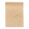 Empty SELF Fill Teabags, Unbleached Paper, COMPOSTABLE, Medium Size, Drawstring,