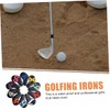 Mipcase 10pcs Golf Club Head Covers Durable PU Material Collision