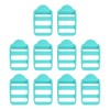 SUIKIHUM 10 Pack Plastic Ladder Slider, 2 Inch(50mm) Backpack Buckle
