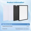 P700BB-W Replacement Filter Set Compatible with Brondell Pro Air Purifiers