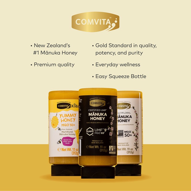 Comvita Multifloral Manuka Honey (MGO 50+) | New Zealand’s #1