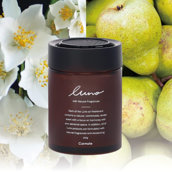 Carmate LUNO G1912 Car Air Freshener, Luno Gel, Large, Placement