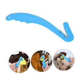 Sosoport 5sets Durable Materials Ear Tag Remover Professional Tool for Cattle Sheep Goats Pigs Easy Tag Removal Feature 2pcs*5