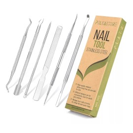 KuanStore Lima Y Levantadores De Uñas Encarnadas, Paquete De 6, Profes