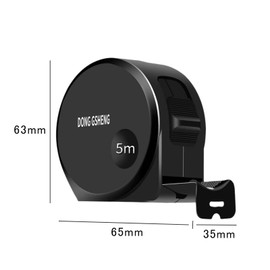 Measuring Measuring Steel Tape Measure 19mm x 5m High Precision High Hardness Engineering Tape Measure Convex Self-Locking Chrome Water and Rust Resistant Clear Marking and Field Measurement Measuring