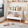 TREATLIFE HOME Organize Playtime with Kids Bookshelf and Toy Organizer,