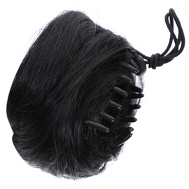 Baluue Hair Ponytail Wig Dance Messy Bun Hair Piece Updo Chignon Extensions Curly Bun Hairpiece