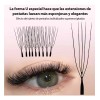 Extensiones De Pestañas Masscaku Mink U-5d 8-15mm Mix