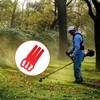 Amazleer 100 x Plastic Grass Trimmer Blades for Stihl Polycut