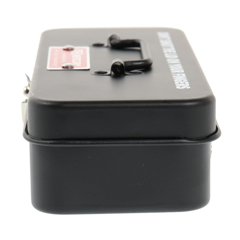 Keystone Storage Case Box, Matte Black, Height: Approx. 1.8 inches