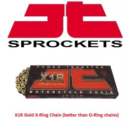 JT Front Rear Sprocket Kit 13T 50T 520 Gold XRing Chain CRF450R RX X RL RS 02-25