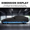 ELECTRONLUMEN Indoor Car Cover Soft Stretch Satin Breathable Dustproof Custom