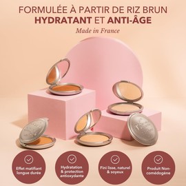 T. LeClerc Compact Powder Dermophilic Care Formula Shade 05 Camellia Made in France Dermatologically Tested