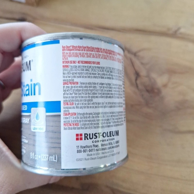 Rust-Oleum Case Of 4- Rust-Oleum Ultimate Wood Stain - Weathered