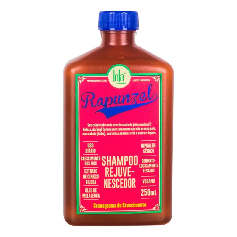 Shampoo Rejuvenecedor Rapunzel Lola Cosmetics 250 Ml