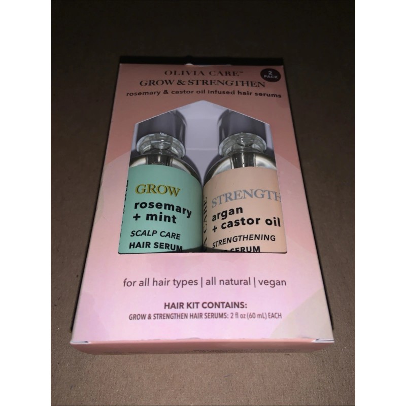 Olivia 2x Of 2pack Olivia Care Growing Strengthening Rosmary Castor