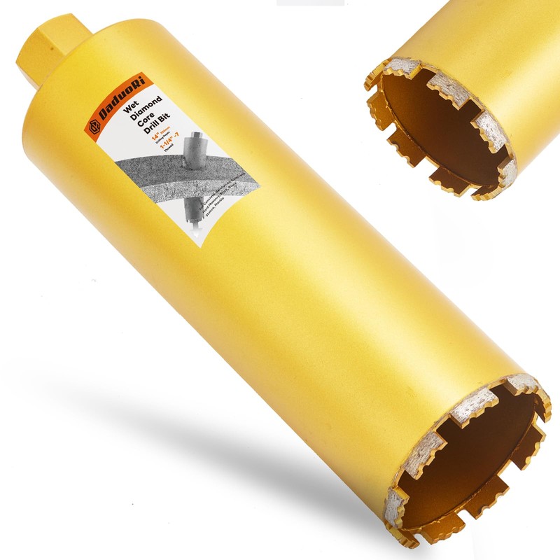 DaduoRi 6 Inch Wet Core Drill Bit, 6" Diameter x