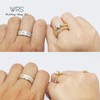 TWO RINGS His Hers Wedding Ring Sets Couples Rings Women's