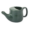 HealthGoodsIn Ceramic Neti Pot, Spill Proof with 5 Sachet Neti