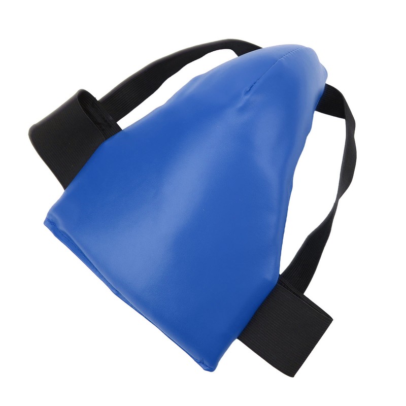 Groin Guard PU Leather Adjustable Elastic Band Boxing Groin Protector