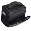 FOSOTO Camera Bag for SLR Cameras with Rain Cover (Black),