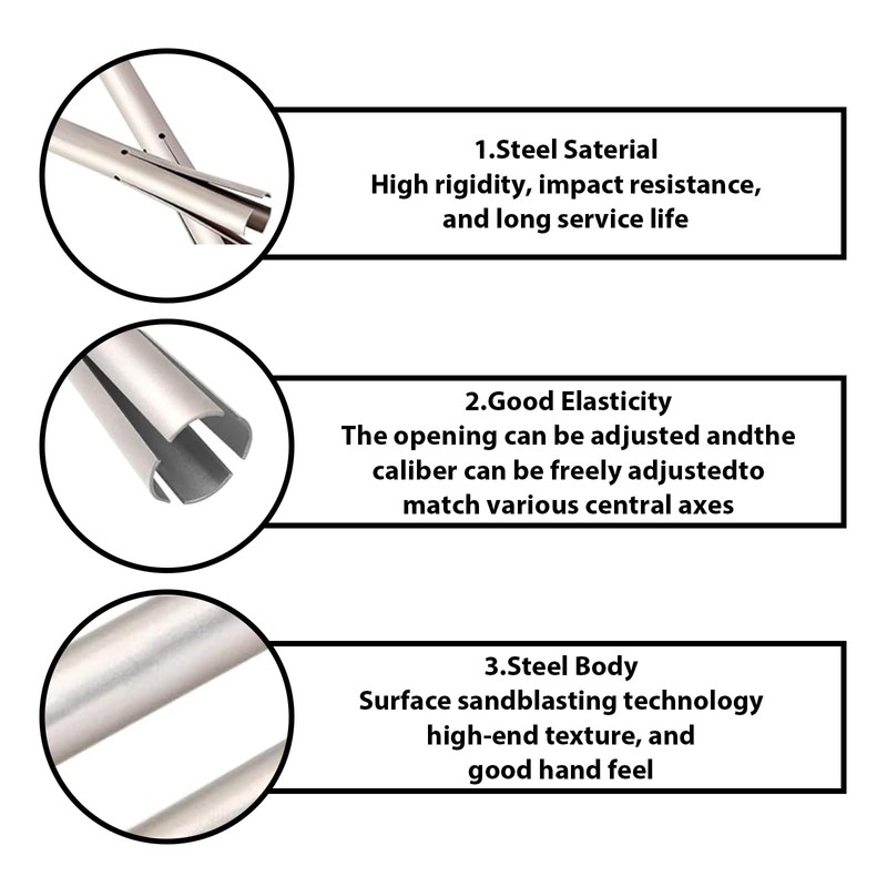 Wjelet Press Fit Bottom Bracket Removal Tool, Stainless Steel Bottom