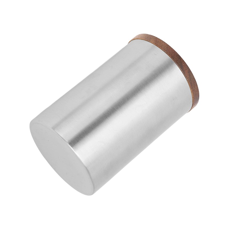 Tea Canister 304 Stainless Steel Tea Container Thicken Tea Sealing