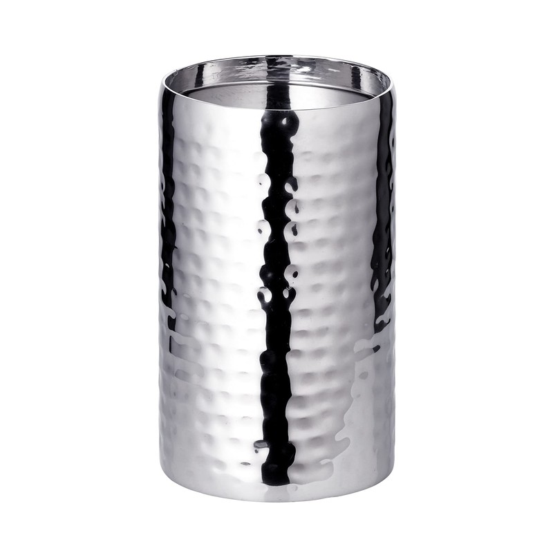 EDZARD Candlestick Agadir, height 5,9 in, stainless steel