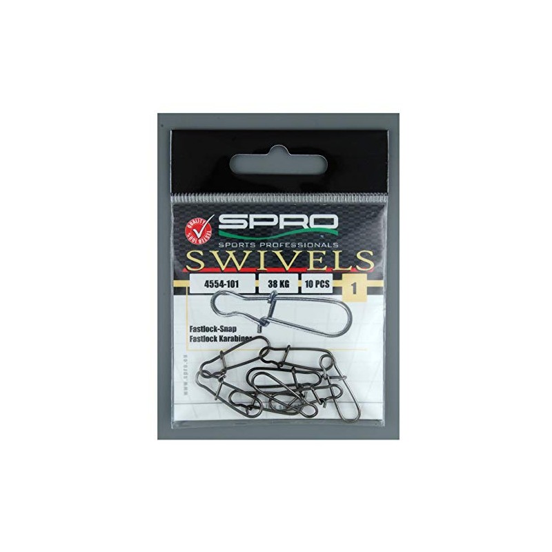 Spro Fast Lock Snap - 10 Hangers