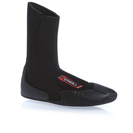 O'Neill Wetsuits Epic 5mm Round Toe Boots, Black - US 12