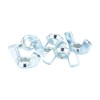 M5 (5mm) Wing Nut - BZP Steel (Pack of 20)