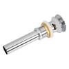 Pop-up drain faucet for washbasins, horizontal hole drain plugs, drainage