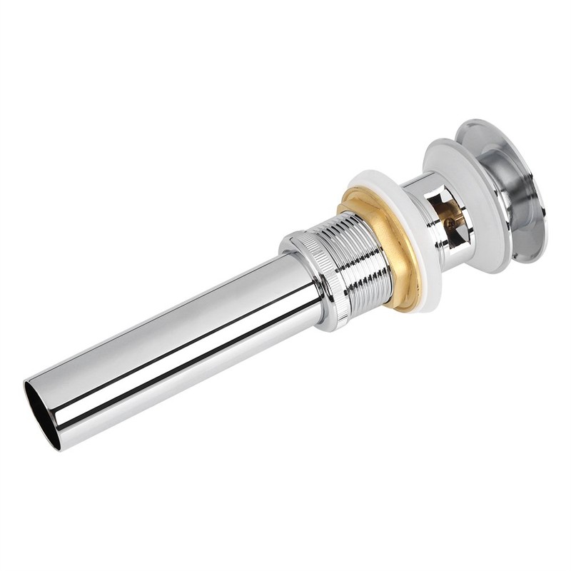 Pop-up drain faucet for washbasins, horizontal hole drain plugs, drainage