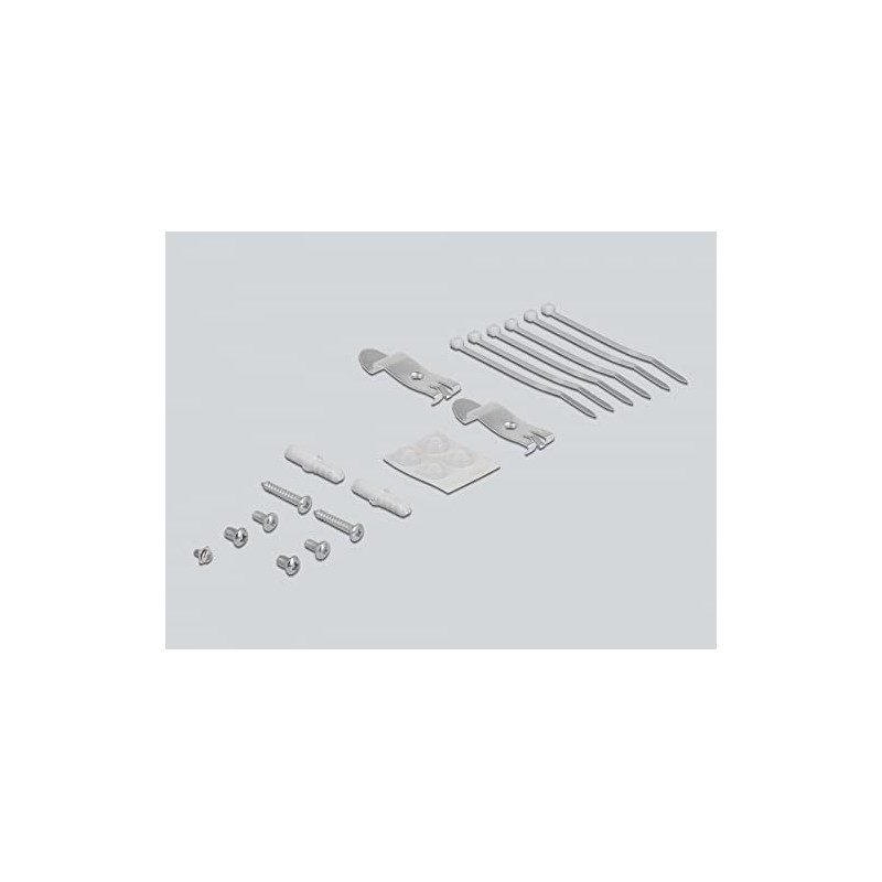 Delock Keystone Patch Panel 6 Port Black